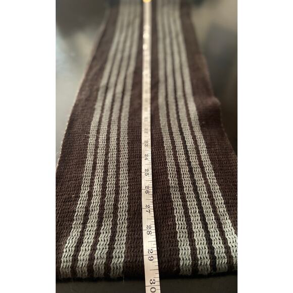 CARNIVAL Brown/Blue Infinity Scarf sz OS - Picture 6 of 7